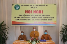 ba ria   vung tau  hoi nghi tong ket chuan y nhan su ban tri su phat giao huyen dat do