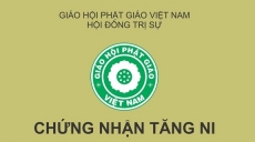 ban tang su trung uong ghpgvn huy cac giay to xac nhan da cap cho duong su thich minh trong  le hong phuong