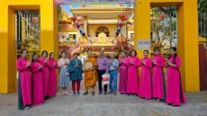 da nang  doan trung tam van hoa swami vivekananda chuc mung dai le vesak 2568 2024