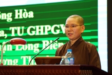 ha noi  ns thich dong hoa chia se phat phap tai hoi nghi tuyen truyen thuc hien tang van minh 2022