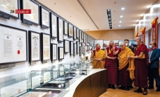 khanh thanh thu vien va van kho nhan sinh nhat lan thu 87 duc dalai lama