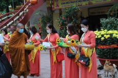 le ram thang gieng tai chua tam bao  da nang