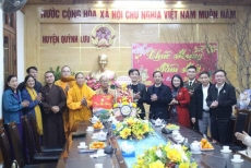 nghe an  ban tri su phat giao huyen quy ?nh luu tham va ? chuc tet cac ban nganh co quan trong huyen