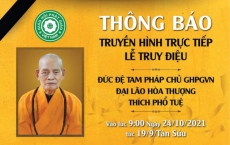 thong bao le truy dieu dai lao hoa thuong thich pho tue