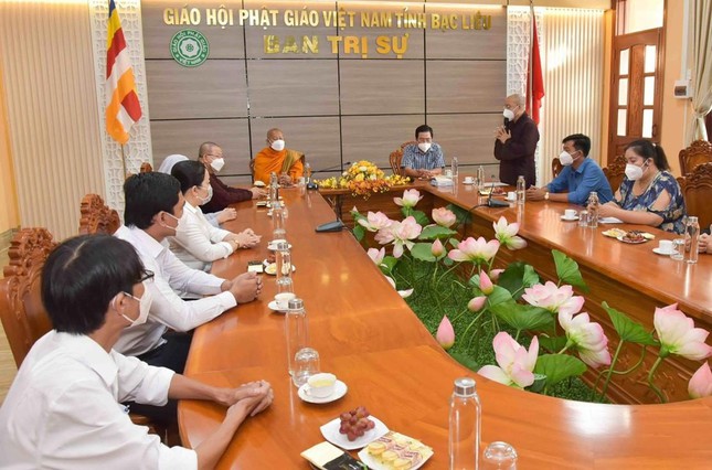 bac lieu  ban dan toc va ton giao tinh tham chuc tet ban tri su ghpgvn tinh