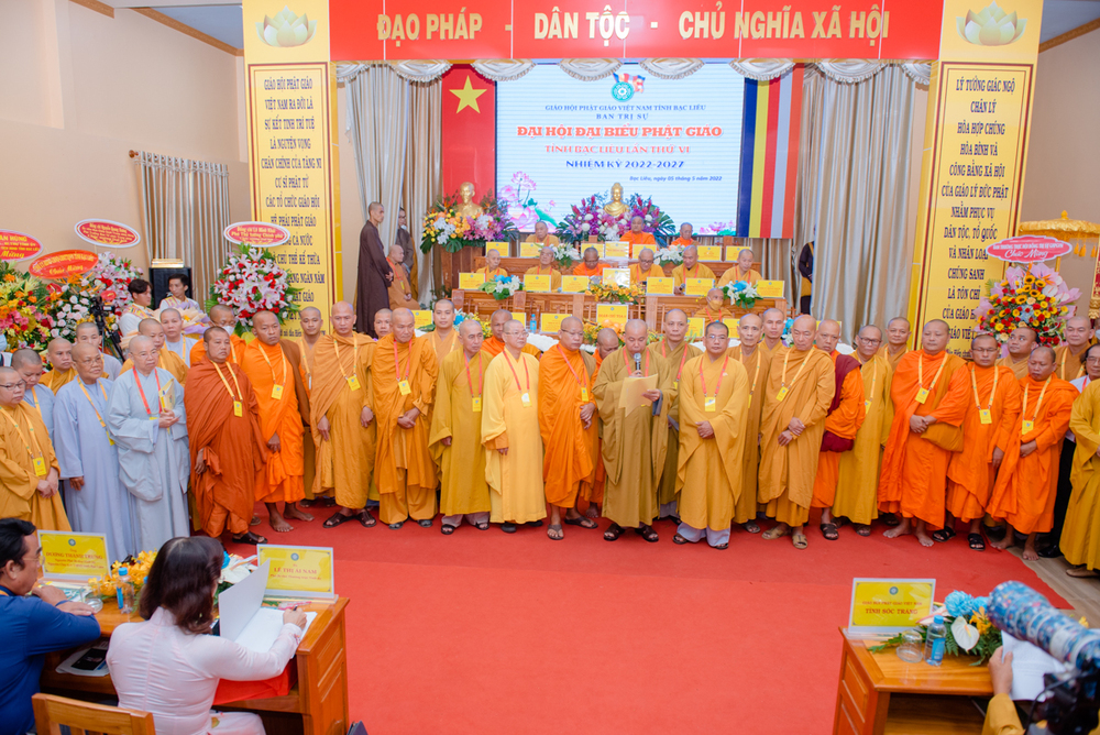 bac lieu dai hoi dai bieu phat giao lan thu vi suy cu thuong toa thich giac nghi dam nhiem truong ban tri su