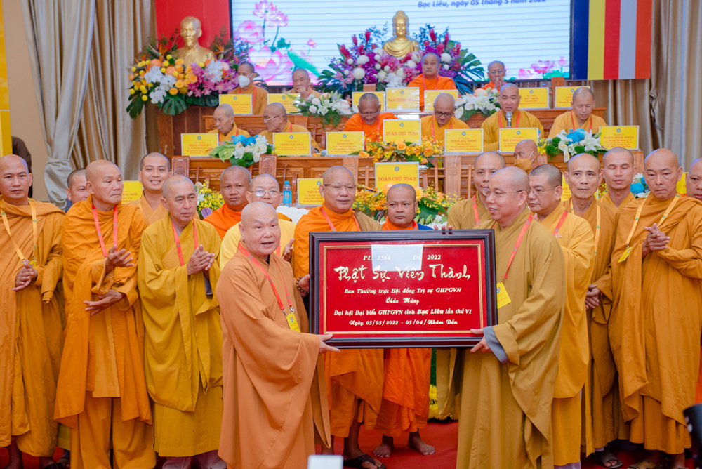 bac lieu dai hoi dai bieu phat giao lan thu vi suy cu thuong toa thich giac nghi dam nhiem truong ban tri su