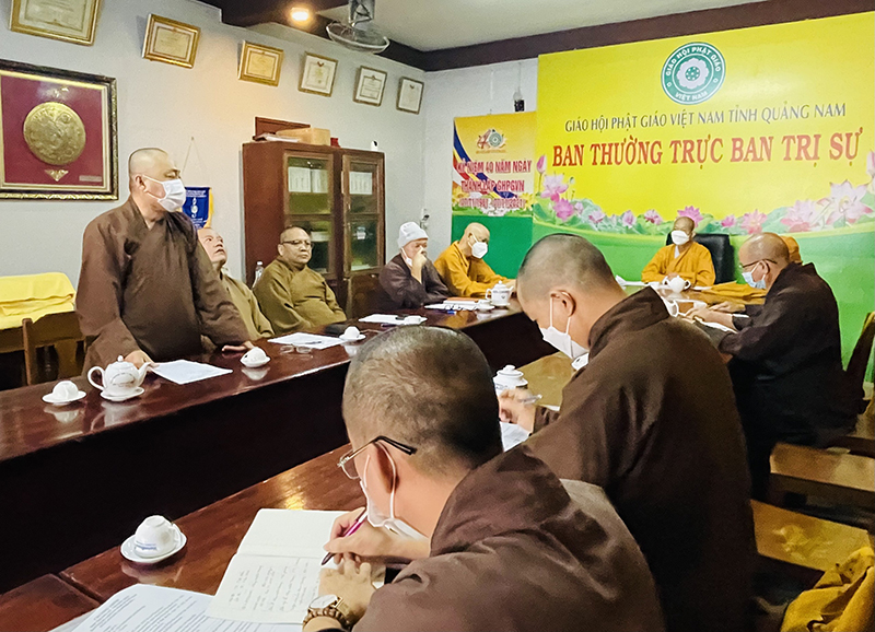 ban thuong truc ban tri su phat giao tinh quang nam hop ra soat cong tac to chuc dai le phat dan pl  2566