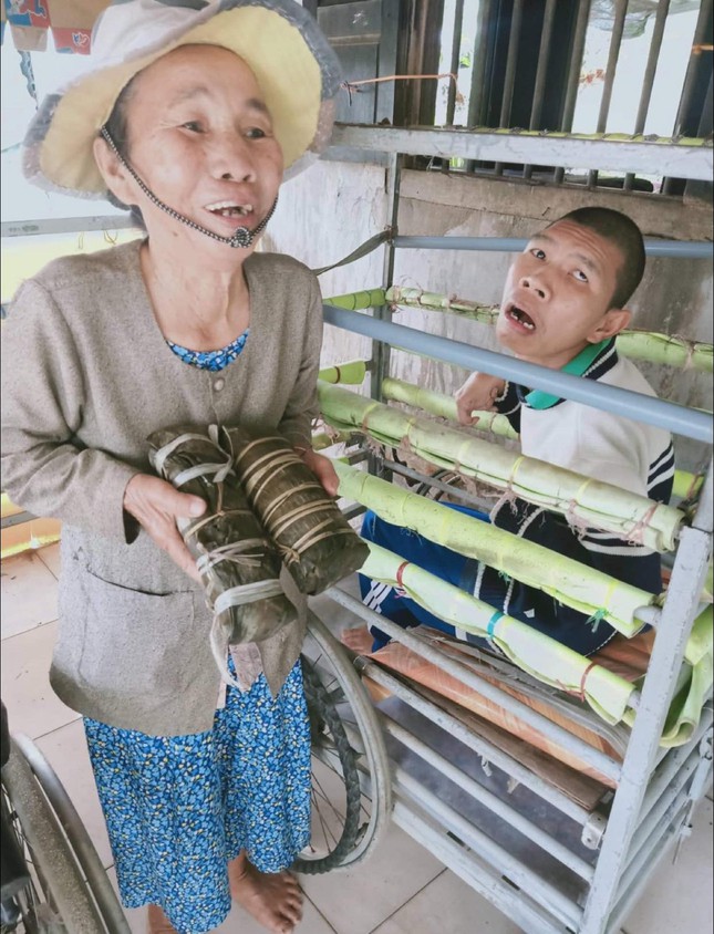 banh chung xanh cho ngay tet am