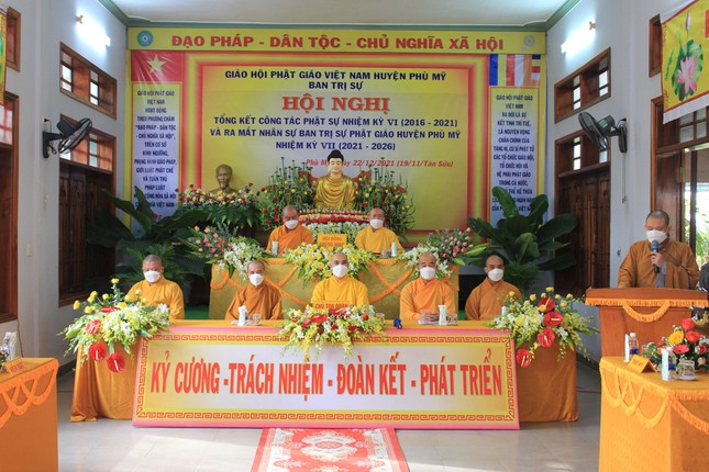binh dinh  hoa thuong thich chuc tho lam truong ban tri su phat giao huyen phu my