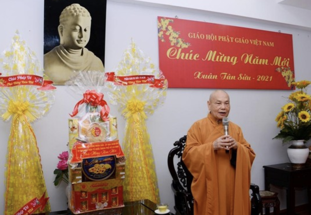 chu ton duc van phong trung uong giao hoi phia nam hop mat dau xuan