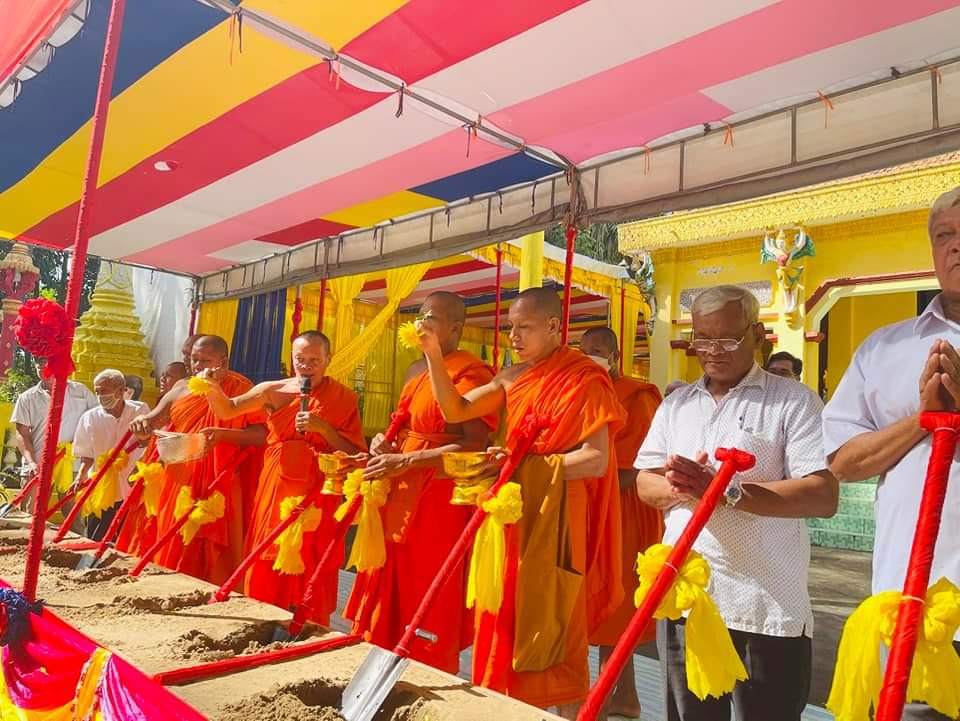 chua thap trang nghiem le khoi cong xay dung ngoi bao thap