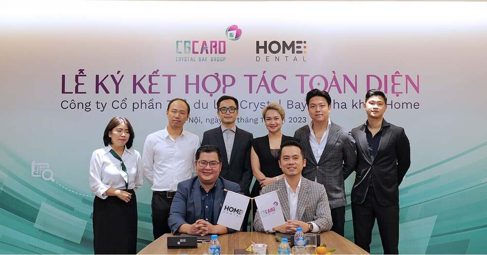 crystal bay card hop tac toan dien voi nha khoa home