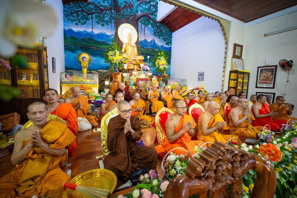 da nang  trang nghiem dai le dang y kathina tai chua tam bao