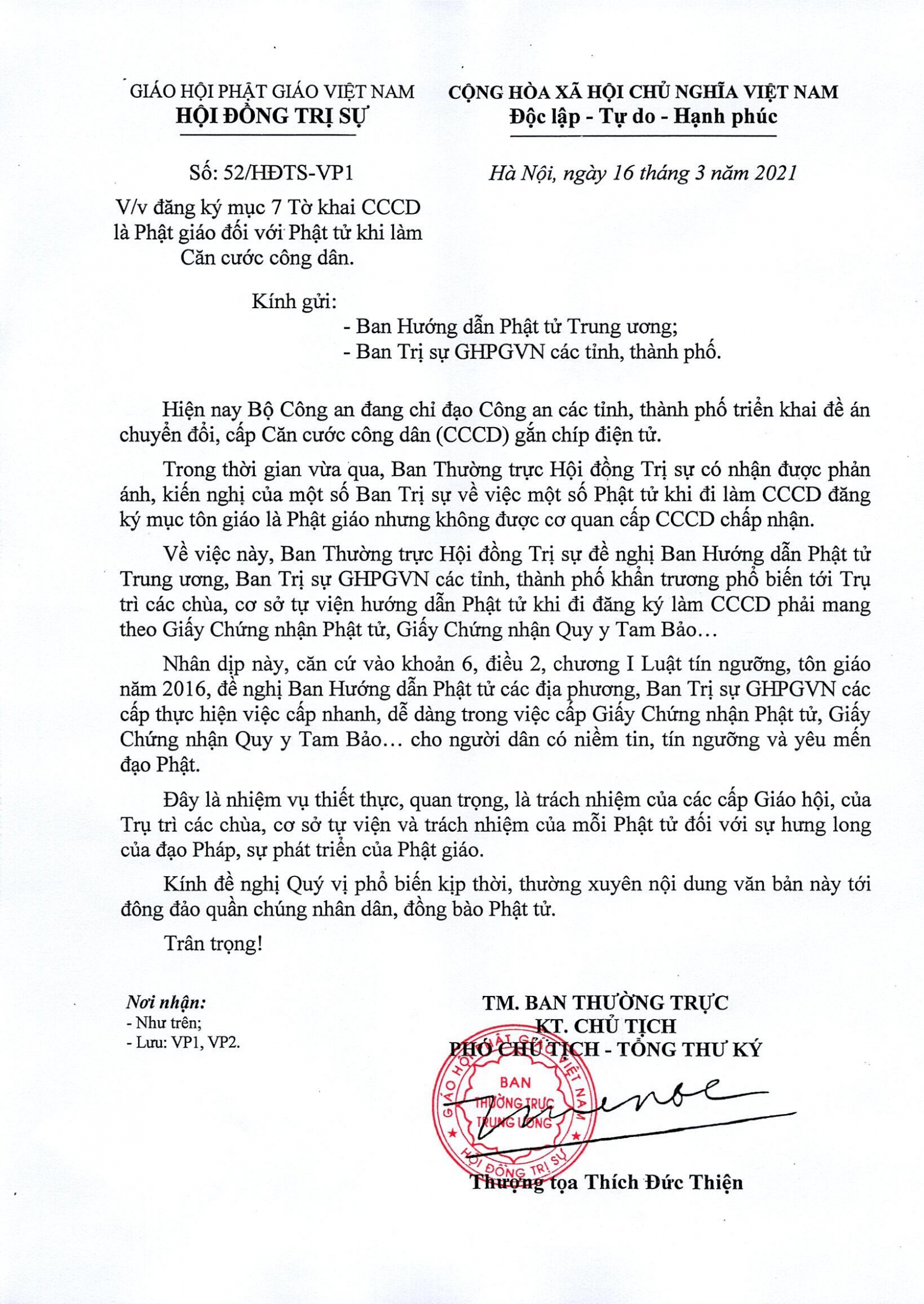 ghpgvn huong dan dang ky ton giao phat giao khi lam can cuoc cong dan