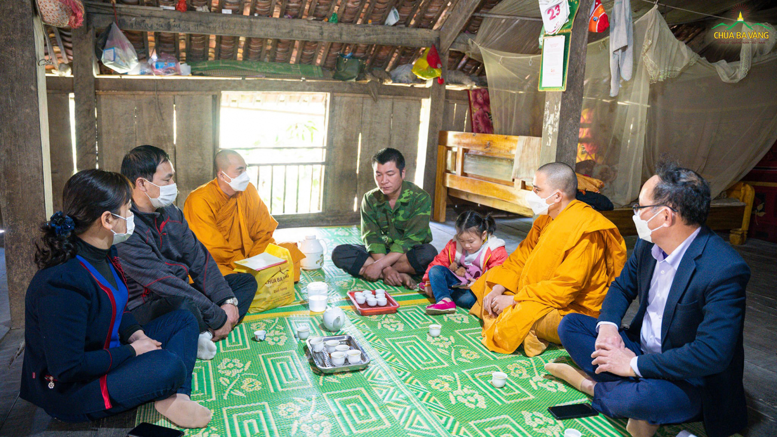 gieo yeu thuong den khap muon noi   chua ba vang cham lo tet cho dong bao ngheo tinh thai nguyen