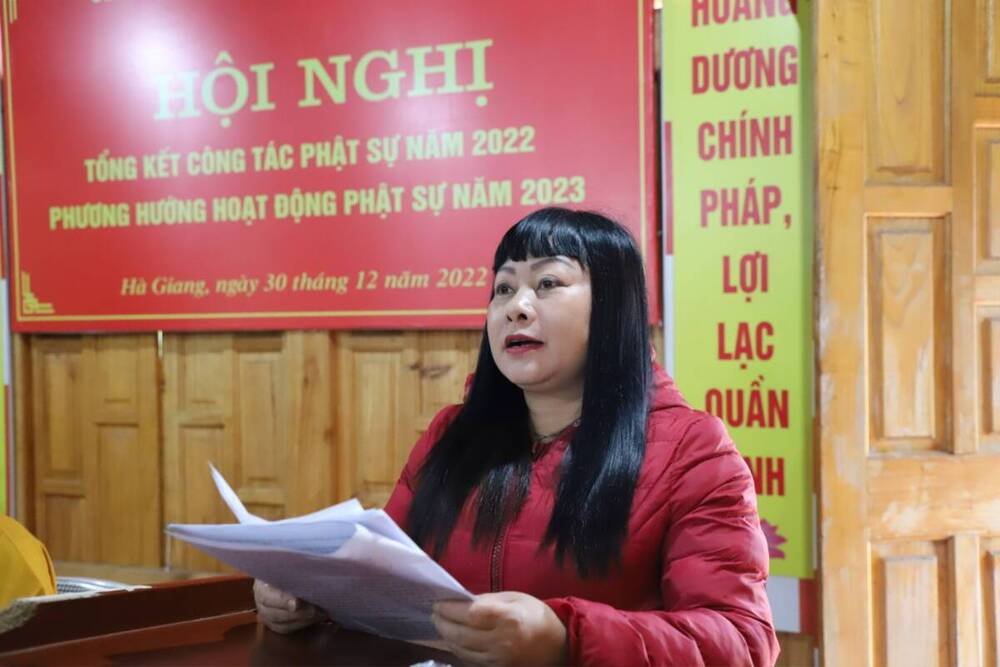 ha giang  hoi nghi tong ket phat su 2022 va cong tac phat su 2023