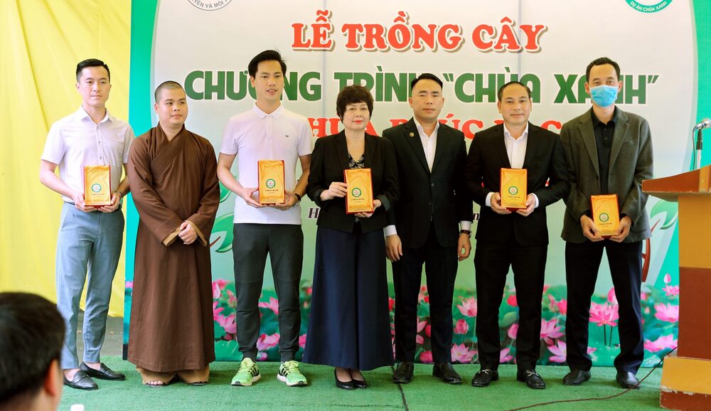 ha nam  chua phuc lac huong ung chuong trinh trong 1 ty cay xanh vi mot viet nam xanh