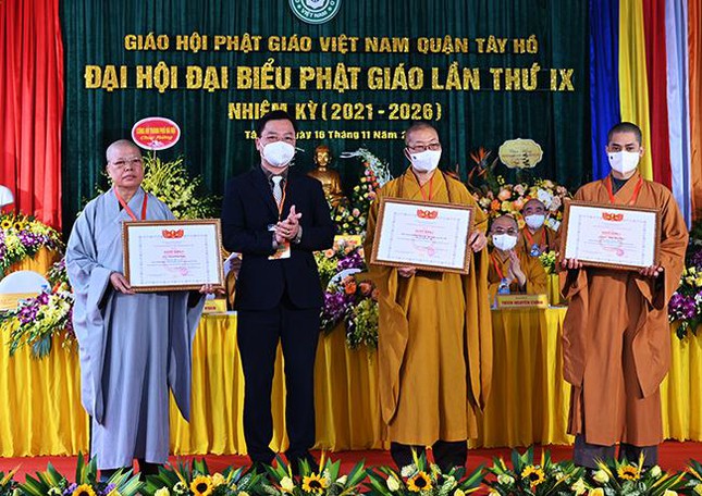 ha noi  dai duc thich nguyen chinh lam truong ban tri su ghpgvn quan tay ho