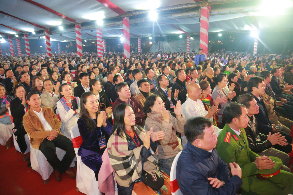 ha tinh  dai le cau quoc thai dan an tai khu di tich nga ba dong loc