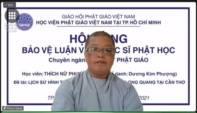 hoc vien phat giao vn tai tp hcm to chuc bao ve luan van thac si phat hoc bang hinh thuc truc tuyen