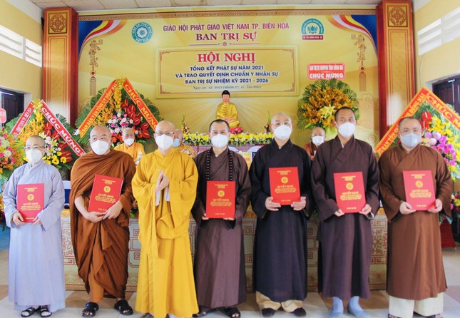hoi nghi tong ket phat su va trao quyet dinh chuan y nhan su ban tri su ghpgvn tp bien hoa