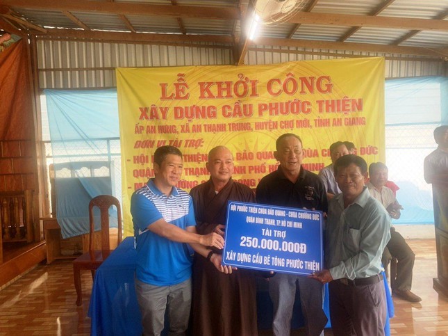 hoi phuoc thien dong tho khoi cong xay dung cau tang nha tinh thuong