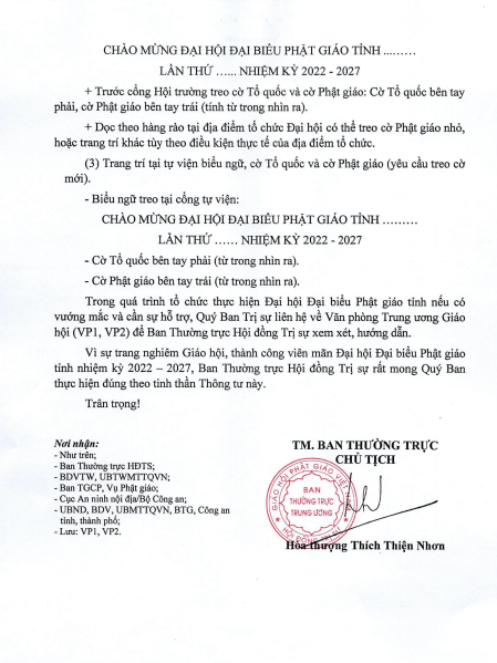 huong dan to chuc dai hoi dai bieu ghpgvn tinh thanh pho truc thuoc trung uong nhiem ky 2022 ??2027