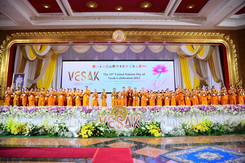 khai mac dai le vesak lien hop quoc 2024 tai co do ayutthaya