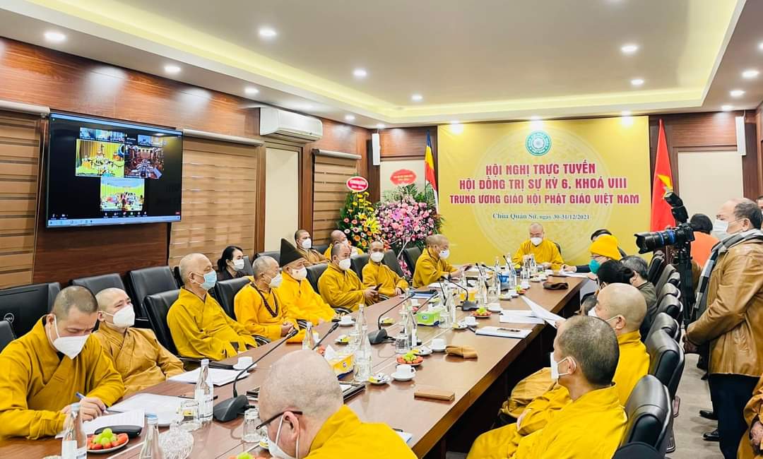 khai mac hoi nghi truc tuyen ky 6   khoa viii hoi dong tri su ghpgvn