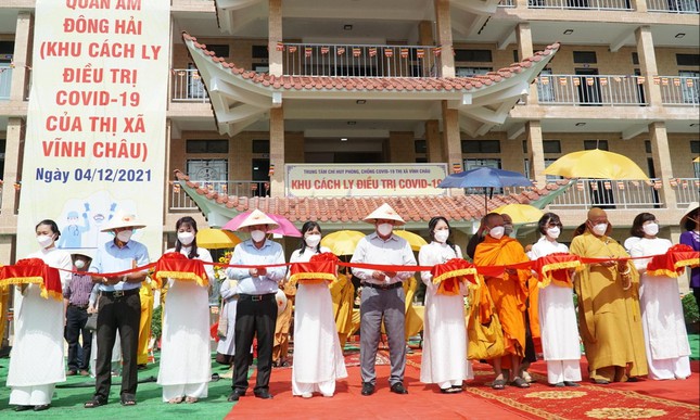 khanh thanh khu cach ly dieu tri covid 19 tai chua quan am dong hai soc trang