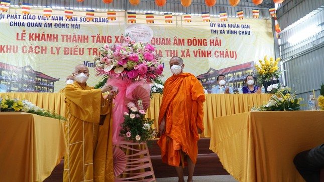 khanh thanh khu cach ly dieu tri covid 19 tai chua quan am dong hai soc trang