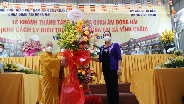 khanh thanh khu cach ly dieu tri covid 19 tai chua quan am dong hai soc trang