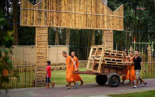 khong khi chuan bi don tet chol chnam thmay cua cac chua khmer o tra vinh