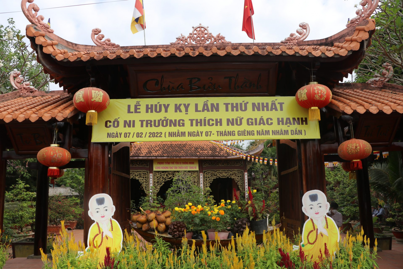 le huy nhat lan thu nhat ?? tuong niem giac linh co ni truong thich nu giac hanh