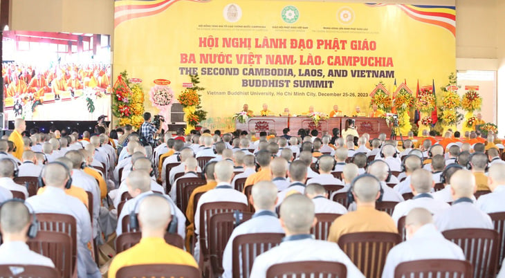 le khai mac hoi nghi lanh dao phat giao ba nuoc viet nam lao campuchia