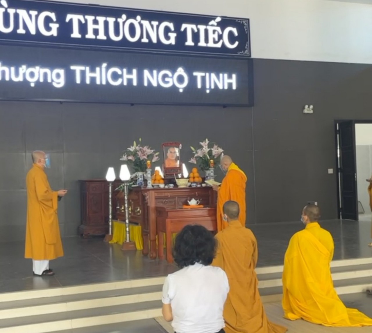 le nhap kim quan truong lao hoa thuong thich ngo tinh