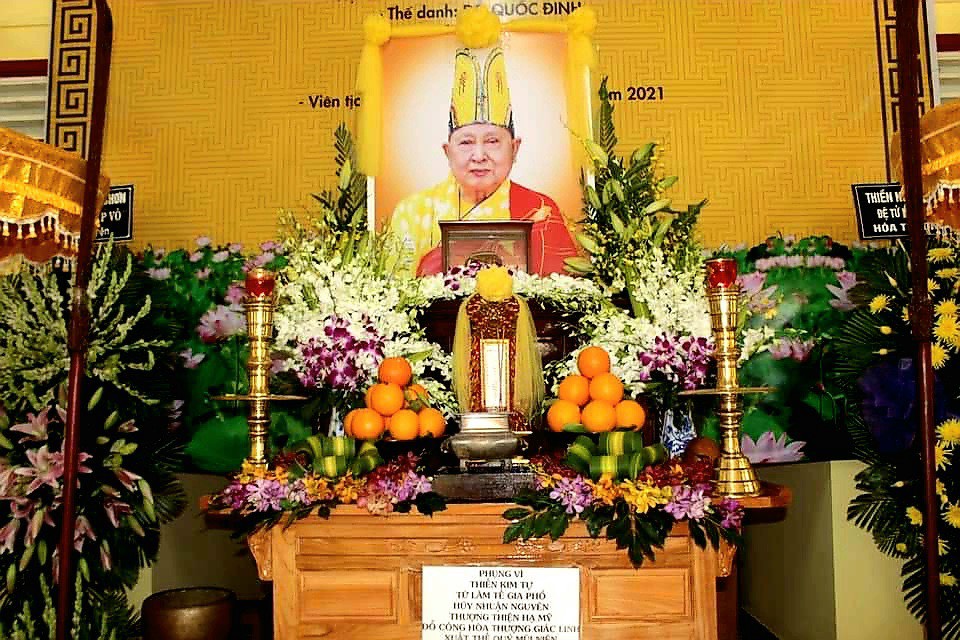 le tuong niem va phung tong kim quan hoa thuong thich thien my nhap bao thap