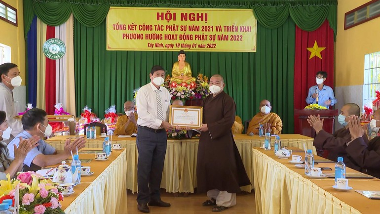 nam 2021 phat giao tay ninh hoat dong tu thien dat hon 24 ty dong