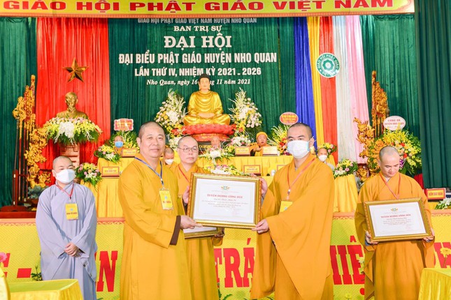 ninh binh  phat giao huyen nho quan khoa iii  2016 2021  thanh tuu nhieu phat su