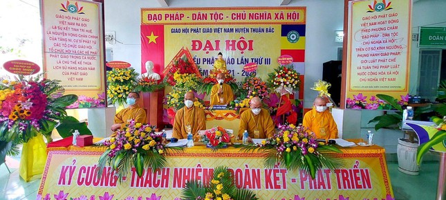ninh thuan  phat giao huyen thuan bac to chuc dai hoi dai bieu phat giao lan thu iii  2021 2026