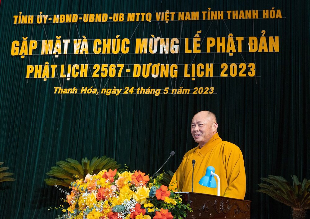 thanh hoa  gap mat chu ton duc tang ni nhan dai le phat dan 2567