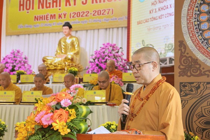 tien giang  phat giao tinh to chuc hoi nghi tong ket phat su nam 2023