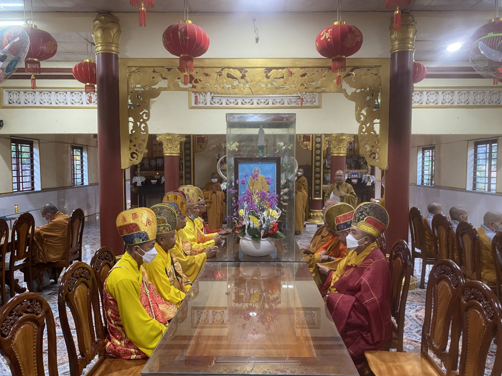 trang nghiem phap hoi duoc su dau nam nham dan tai chua thien thoi