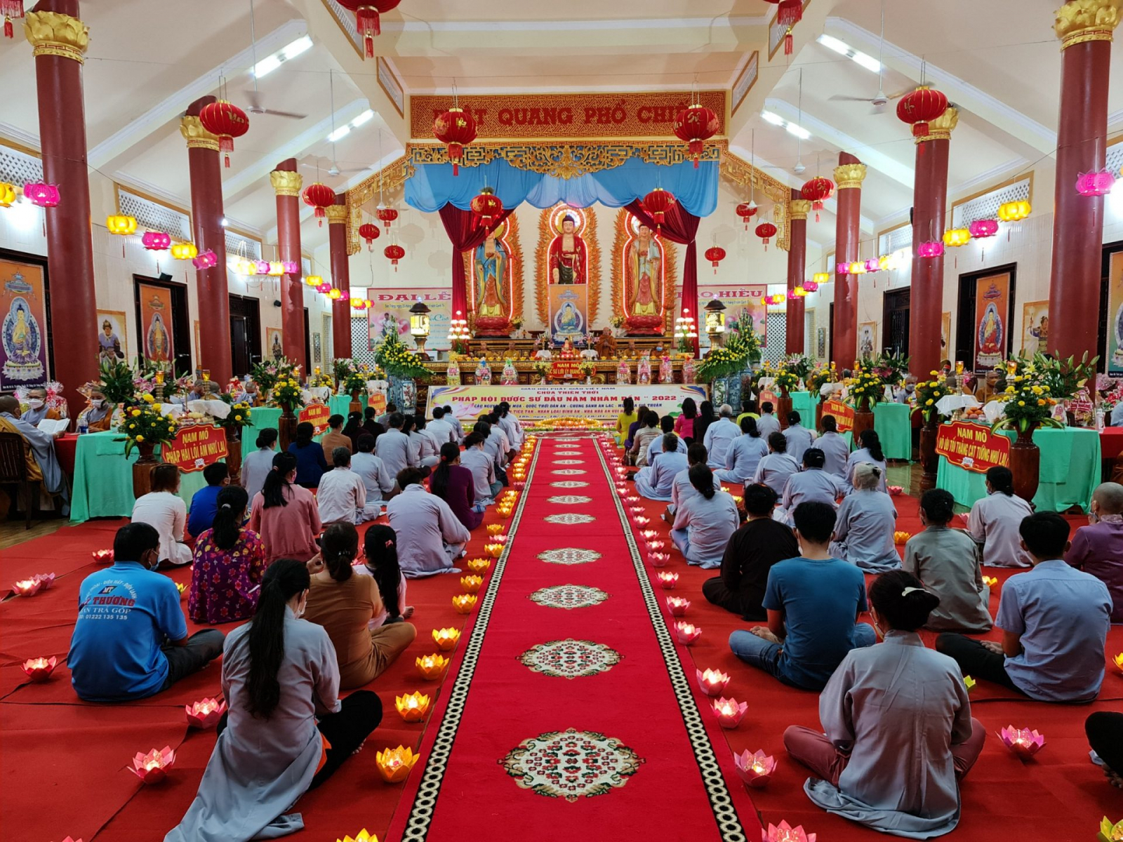 trang nghiem phap hoi duoc su dau nam nham dan tai chua thien thoi