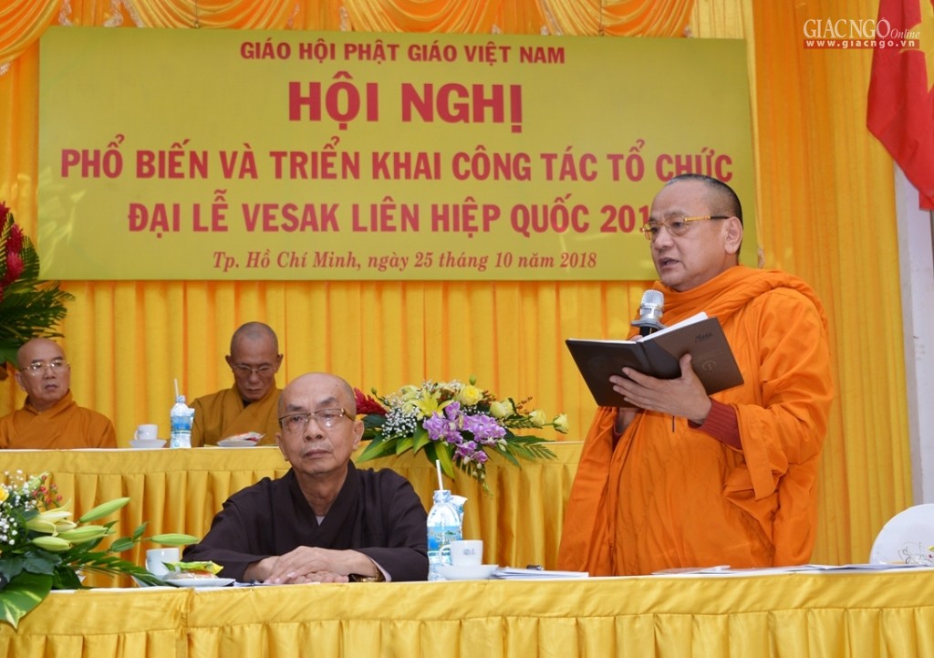 tugh trien khai cong tac to chuc dai le vesak lhq 2019