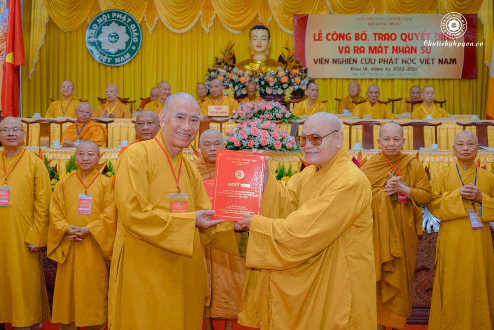 vien nghien cuu phat hoc viet nam don nhan quyet dinh va ra mat nhan su nhiem ky ix  2022  ?? 2027
